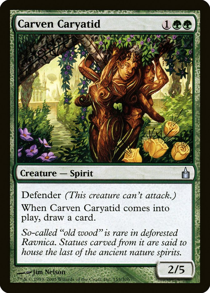Carven Caryatid [Ravnica: City of Guilds] | Webway Games