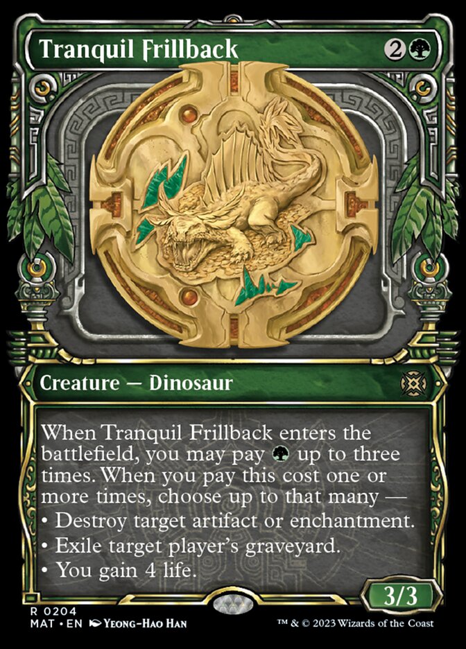 Tranquil Frillback (Showcase Halo Foil) [March of the Machine: The Aftermath] | Webway Games