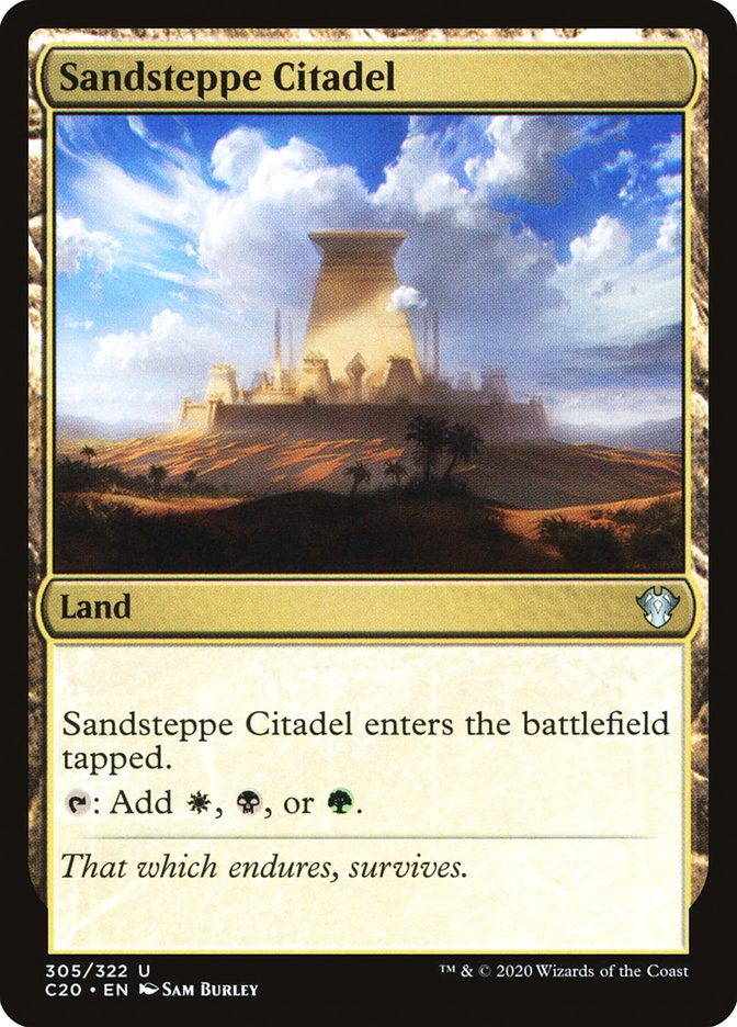 Sandsteppe Citadel [Commander 2020] | Webway Games