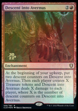 Descent into Avernus [Commander Legends: Battle for Baldur's Gate Prerelease Promos] | Webway Games