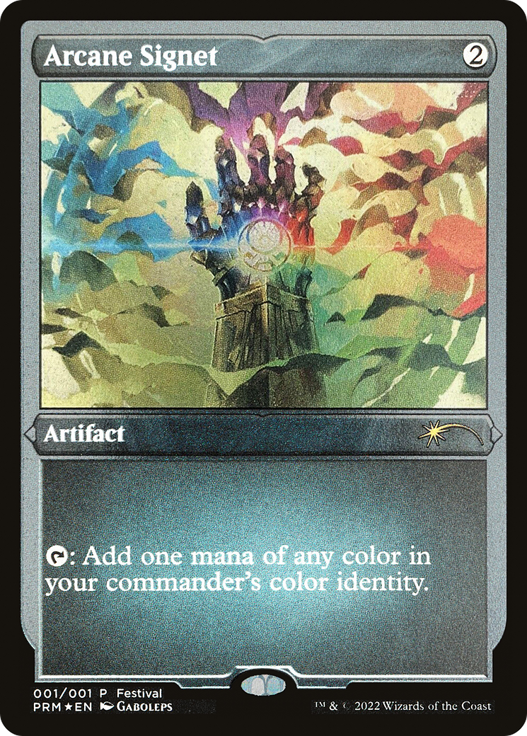 Arcane Signet (Foil Etched) [30th Anniversary Promos] | Webway Games