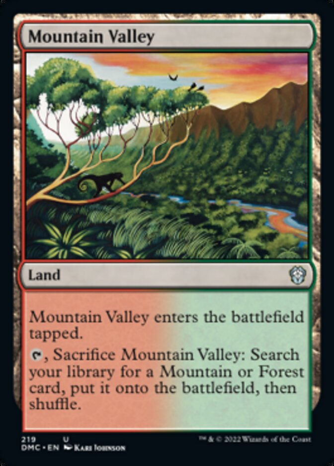 Mountain Valley [Dominaria United Commander] | Webway Games