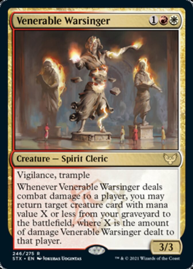Venerable Warsinger [Strixhaven: School of Mages] | Webway Games