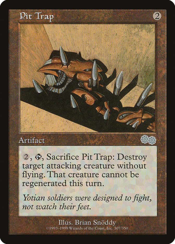 Pit Trap [Urza's Saga] | Webway Games