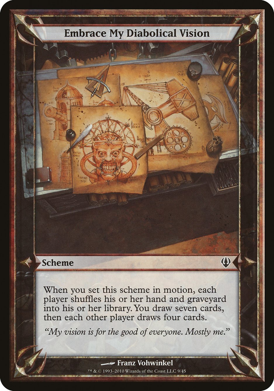 Embrace My Diabolical Vision [Archenemy Schemes] | Webway Games