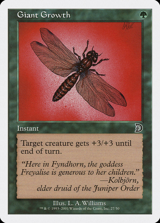 Giant Growth [Deckmasters] | Webway Games