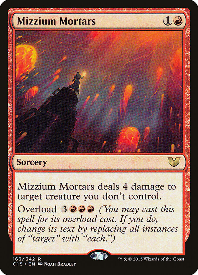 Mizzium Mortars [Commander 2015] | Webway Games