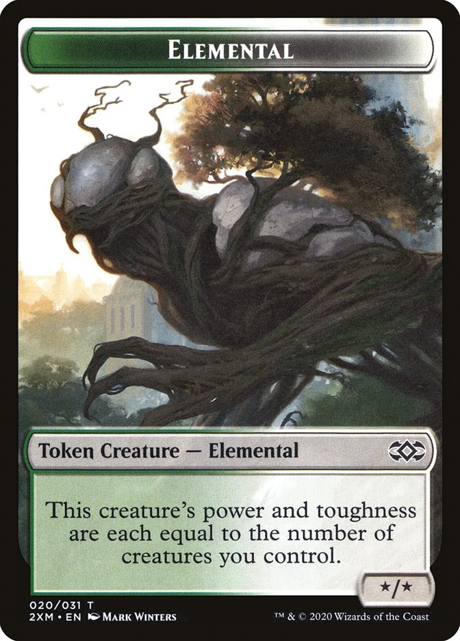 Elemental Token [Double Masters] | Webway Games