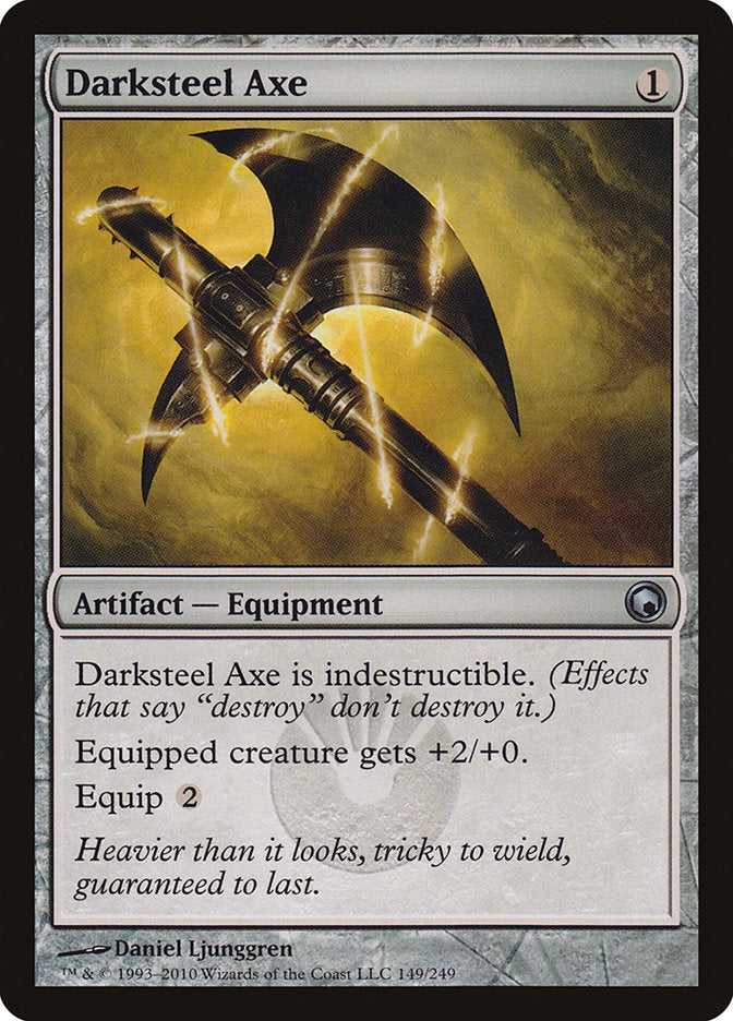 Darksteel Axe [Scars of Mirrodin] | Webway Games