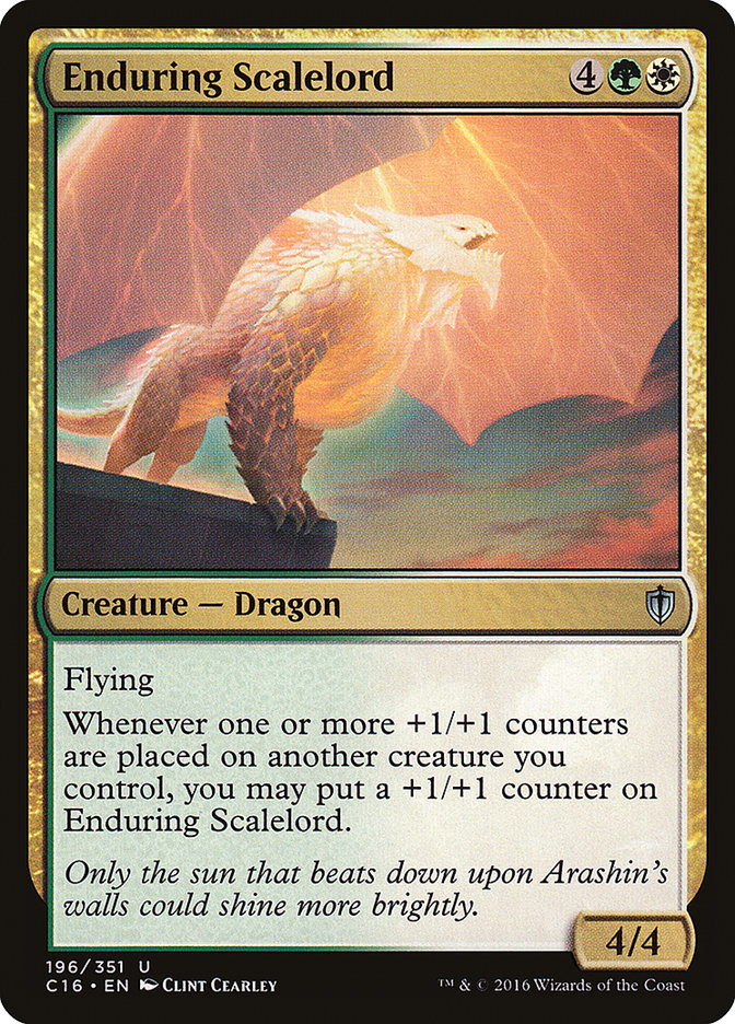 Enduring Scalelord [Commander 2016] | Webway Games
