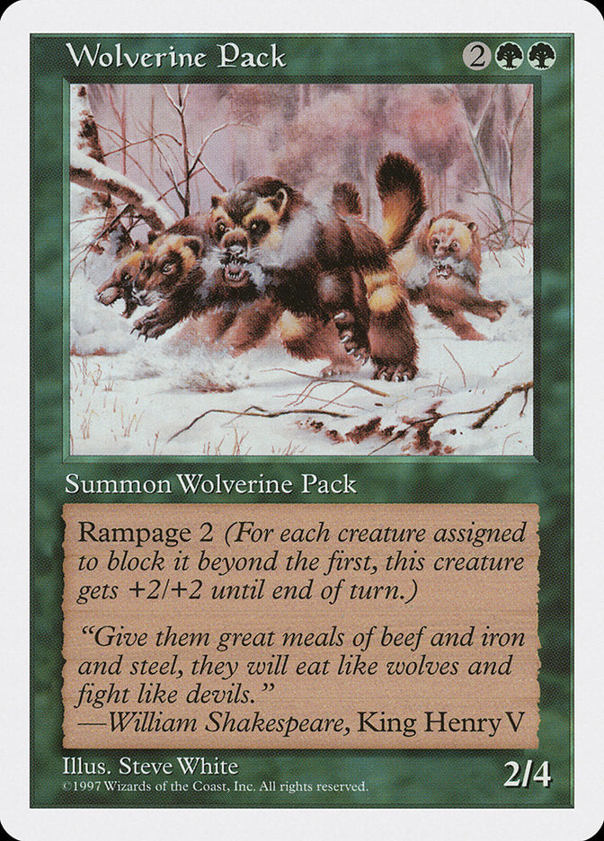 Wolverine Pack [Fifth Edition] | Webway Games