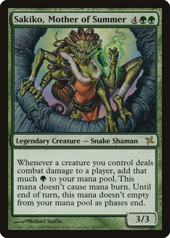 Sakiko, Mother of Summer [Betrayers of Kamigawa] | Webway Games