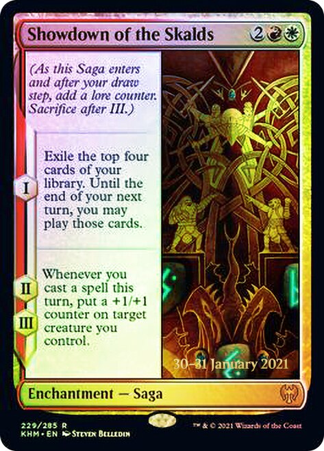 Showdown of the Skalds [Kaldheim Prerelease Promos] | Webway Games