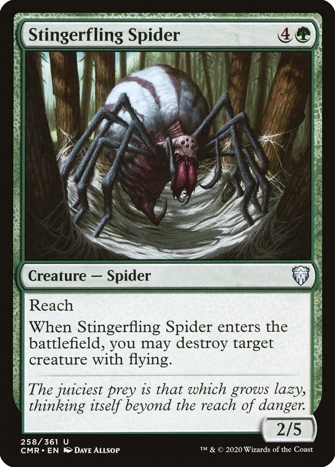 Stingerfling Spider [Commander Legends] | Webway Games