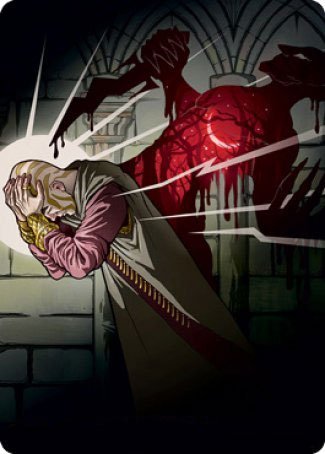 Agonizing Remorse Art Card [Strixhaven: School of Mages Art Series] | Webway Games