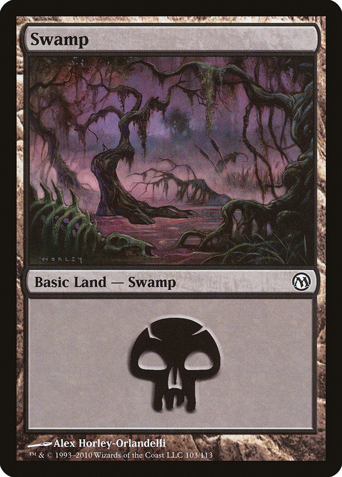 Swamp (#103) [Duels of the Planeswalkers] | Webway Games