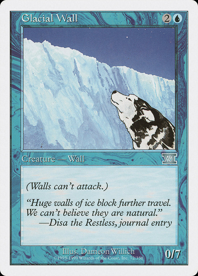 Glacial Wall [Classic Sixth Edition] | Webway Games