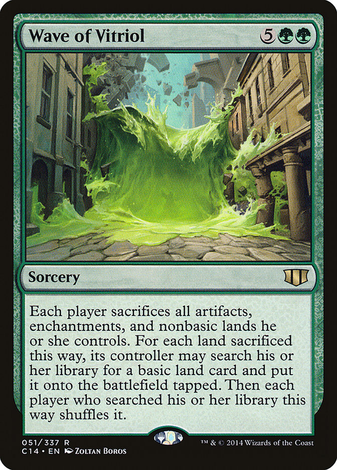 Wave of Vitriol [Commander 2014] | Webway Games