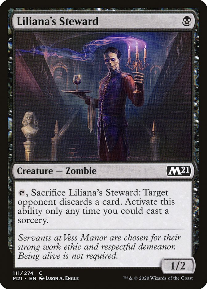 Liliana's Steward [Core Set 2021] | Webway Games