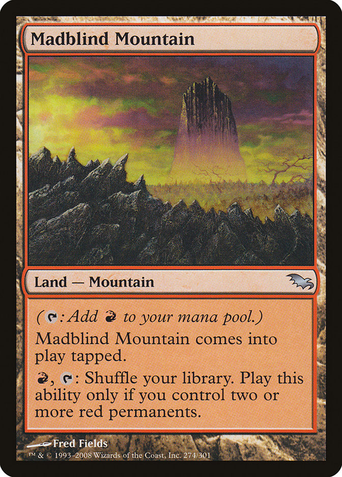 Madblind Mountain [Shadowmoor] | Webway Games