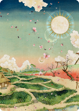 Plains 1 Art Card [Kamigawa: Neon Dynasty Art Series] | Webway Games