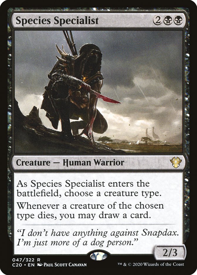 Species Specialist [Commander 2020] | Webway Games