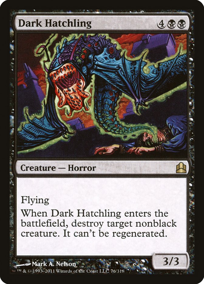 Dark Hatchling [Commander 2011] | Webway Games