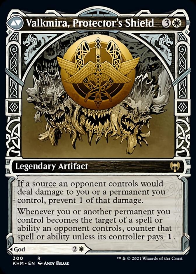 Reidane, God of the Worthy // Valkmira, Protector's Shield (Showcase) [Kaldheim] | Webway Games