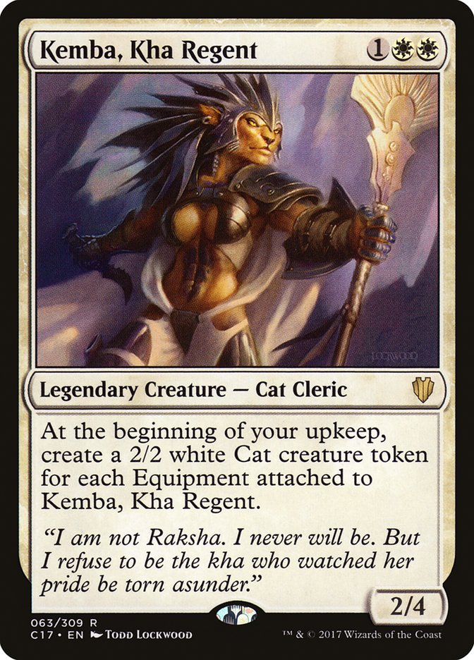 Kemba, Kha Regent [Commander 2017] | Webway Games