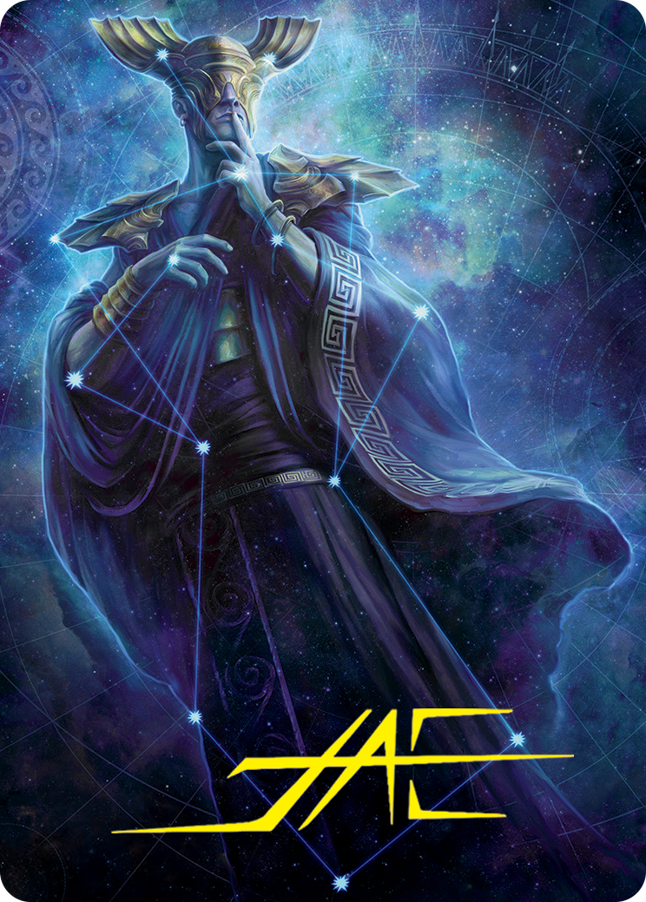 Atris, Oracle of Half-Truths Art Card (Gold-Stamped Signature) [March of the Machine Art Series] | Webway Games