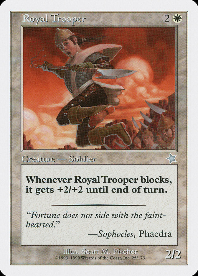 Royal Trooper [Starter 1999] | Webway Games