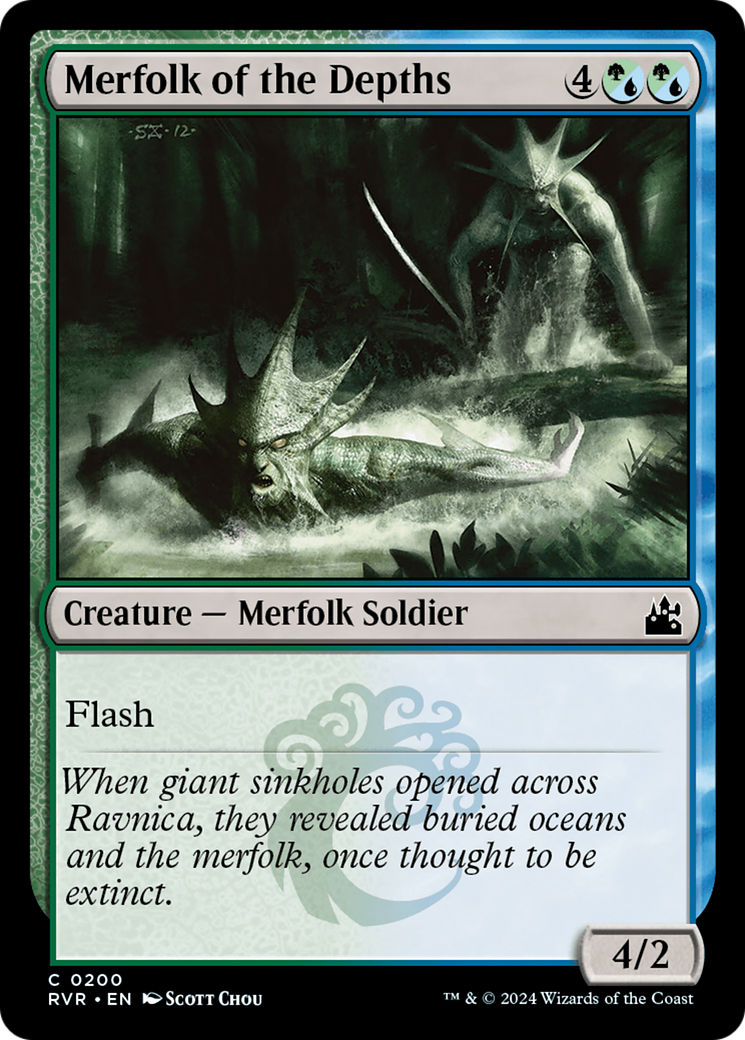 Merfolk of the Depths [Ravnica Remastered] | Webway Games
