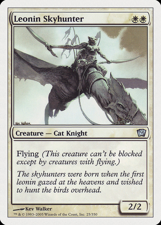 Leonin Skyhunter [Ninth Edition] | Webway Games