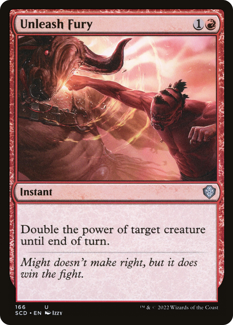 Unleash Fury [Starter Commander Decks] | Webway Games
