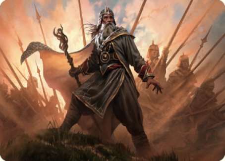 Hazezon, Shaper of Sand Art Card [Dominaria United Art Series] | Webway Games