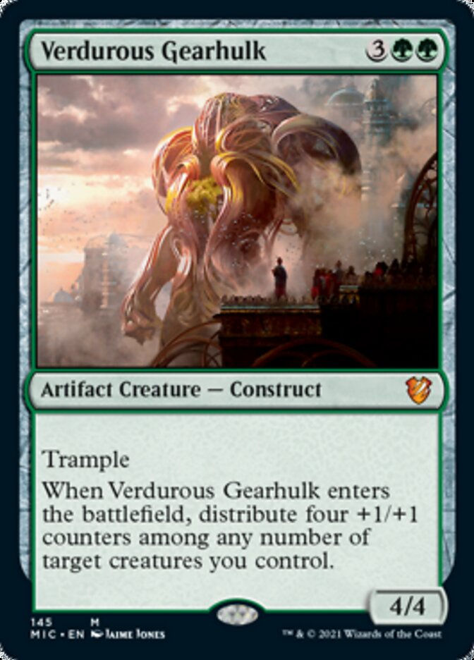 Verdurous Gearhulk [Innistrad: Midnight Hunt Commander] | Webway Games