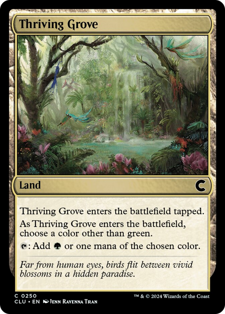 Thriving Grove [Ravnica: Clue Edition] | Webway Games