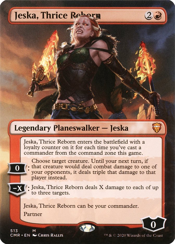 Jeska, Thrice Reborn (Borderless) [Commander Legends] | Webway Games