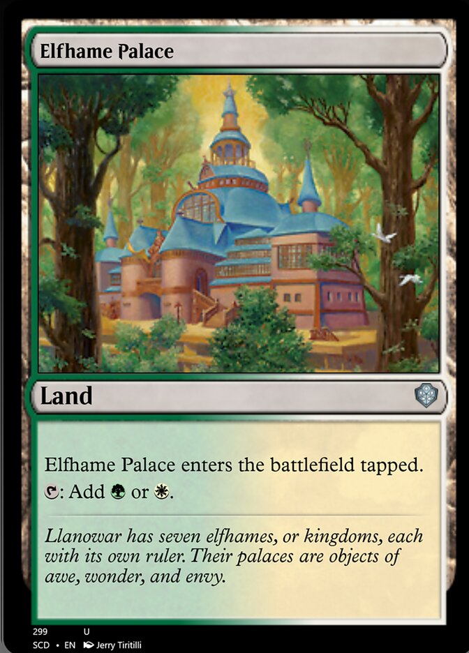 Elfhame Palace [Starter Commander Decks] | Webway Games