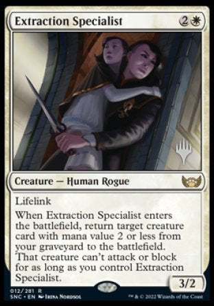 Extraction Specialist (Promo Pack) [Streets of New Capenna Promos] | Webway Games
