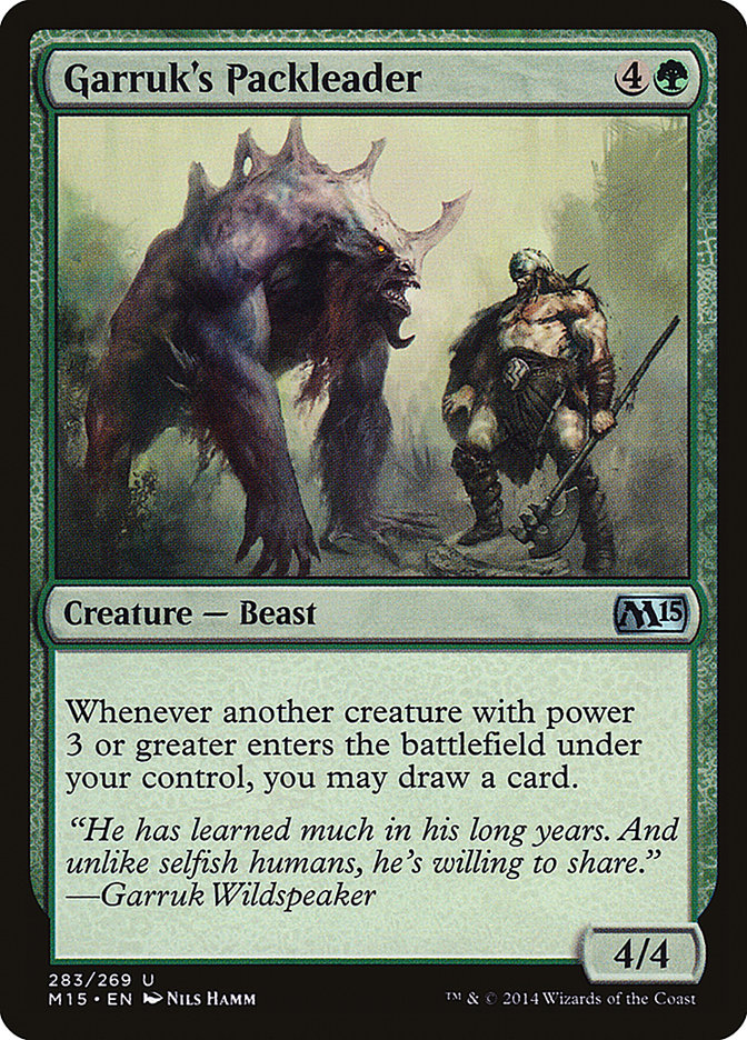 Garruk's Packleader [Magic 2015] | Webway Games