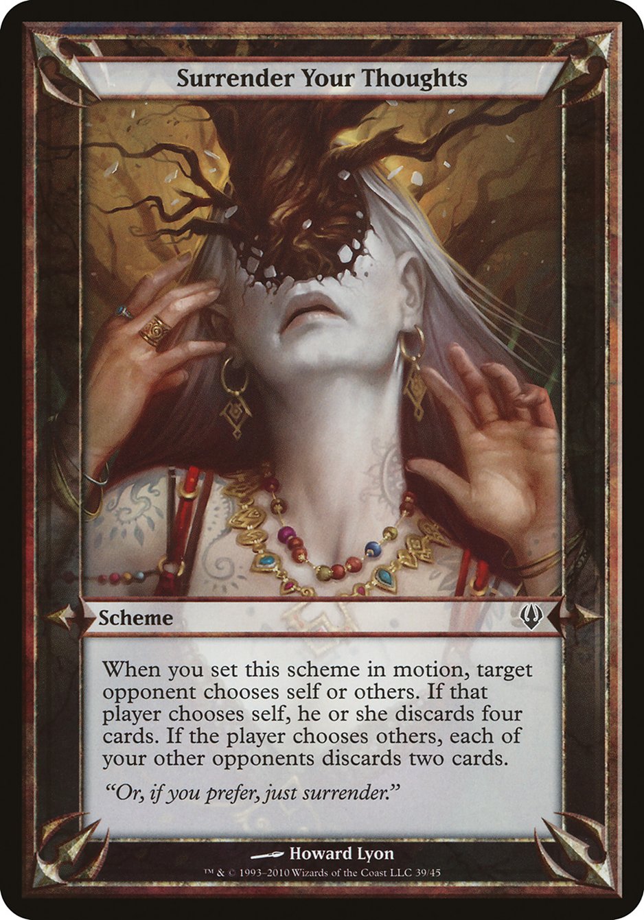 Surrender Your Thoughts [Archenemy Schemes] | Webway Games