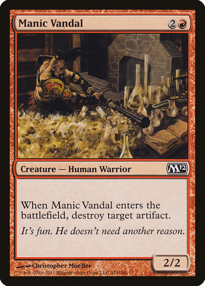 Manic Vandal [Magic 2012] | Webway Games