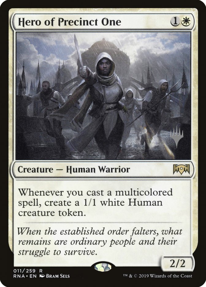 Hero of Precinct One (Promo Pack) [Ravnica Allegiance Promos] | Webway Games