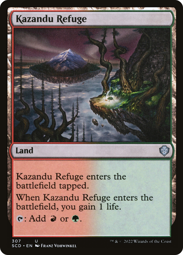 Kazandu Refuge [Starter Commander Decks] | Webway Games