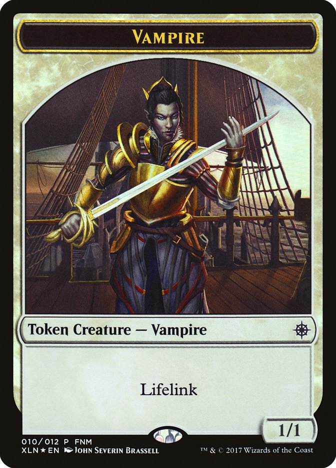 Vampire // Treasure (010) Token [Friday Night Magic 2017] | Webway Games