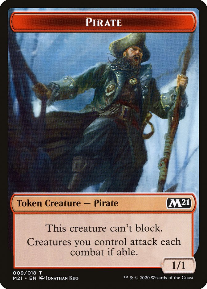Pirate Token [Core Set 2021] | Webway Games
