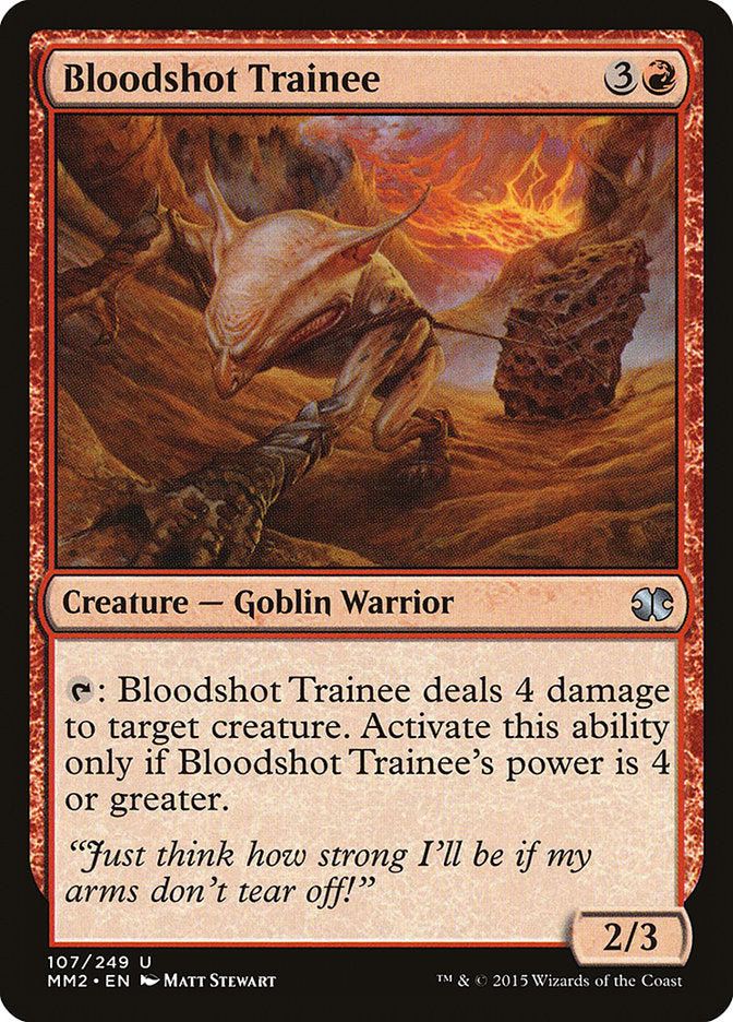 Bloodshot Trainee [Modern Masters 2015] | Webway Games