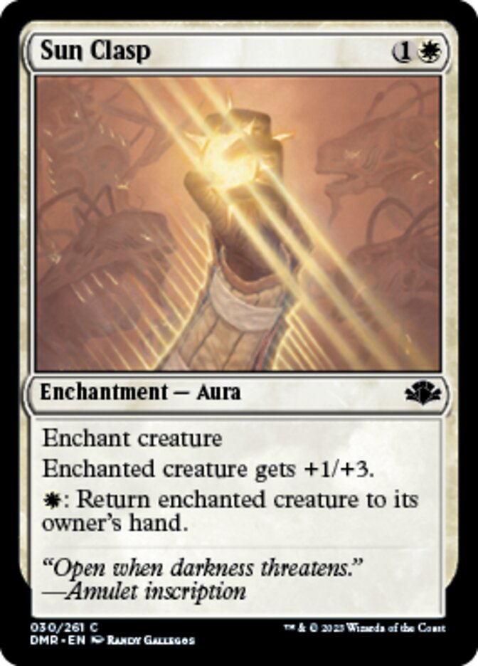 Sun Clasp [Dominaria Remastered] | Webway Games