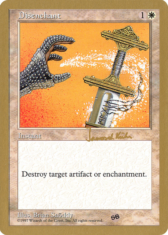 Disenchant (Janosch Kuhn) (SB) [World Championship Decks 1997] | Webway Games